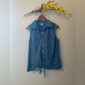 Anne Klein Denim Tank